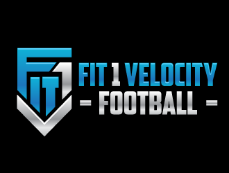 Fit 1 Velocity Football logo design by Ultimatum