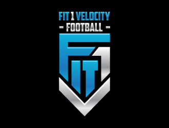 Fit 1 Velocity Football logo design by Ultimatum