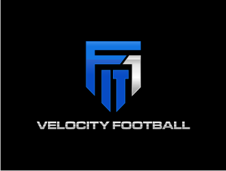 Fit 1 Velocity Football logo design by johana