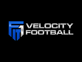 Fit 1 Velocity Football logo design by GassPoll