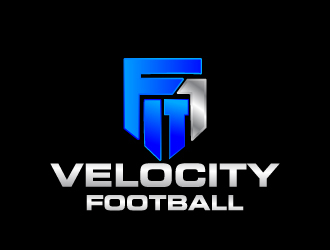 Fit 1 Velocity Football logo design by Suvendu