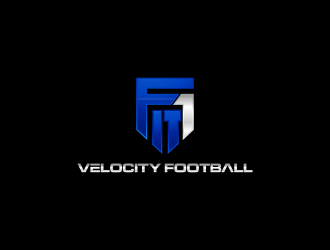 Fit 1 Velocity Football logo design by RIANW