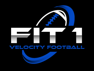 Fit 1 Velocity Football logo design by Suvendu
