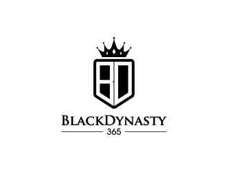 Black Dynasty 365 logo design by torresace