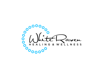 White Raven Healing & Wellness logo design by BlessedArt