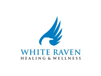 White Raven Healing & Wellness logo design by sabyan