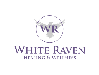 White Raven Healing & Wellness logo design by sodimejo