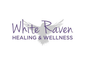 White Raven Healing & Wellness logo design by sodimejo