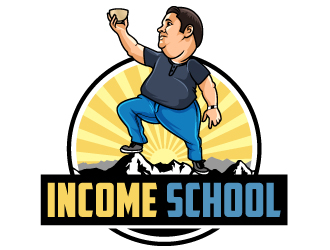 Income School (But no text needs to be included in the logo/badge icon) logo design by Aelius
