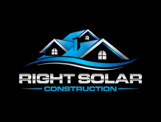 Right Solar Construction logo design by usef44