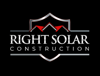 Right Solar Construction logo design by kunejo