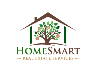 Home Smart Real Estate Services logo design by akilis13