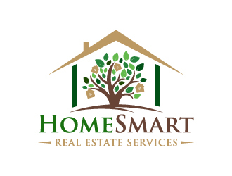 Home Smart Real Estate Services logo design by akilis13
