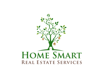 Home Smart Real Estate Services logo design by mbamboex