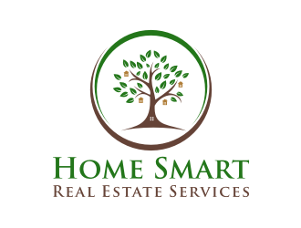 Home Smart Real Estate Services logo design by mbamboex