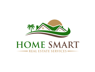 Home Smart Real Estate Services logo design by dodihanz