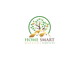 Home Smart Real Estate Services logo design by ArRizqu