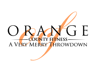 Orange County Fitness (OCF) logo design by Gwerth
