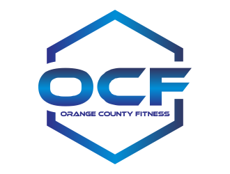 Orange County Fitness (OCF) logo design by sikas