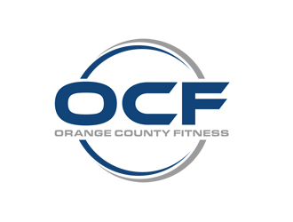 Orange County Fitness (OCF) logo design by gilkkj