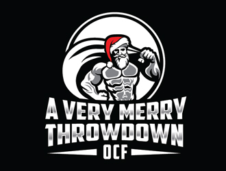 Orange County Fitness (OCF) logo design by Roma