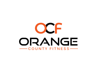 Orange County Fitness (OCF) logo design by Rexi_777