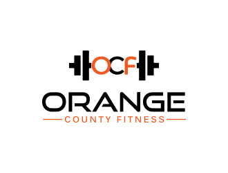Orange County Fitness (OCF) logo design by Rexi_777