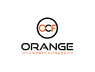 Orange County Fitness (OCF) logo design by Rexi_777