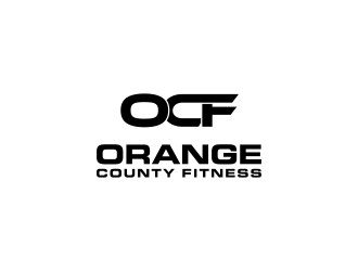 Orange County Fitness (OCF) logo design by ubai popi