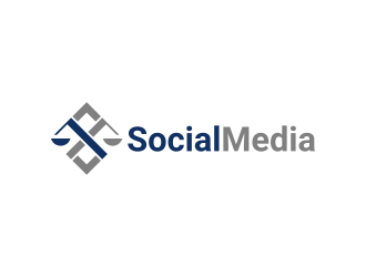 X Social Media logo design by hashirama
