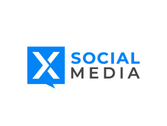 X Social Media logo design by akilis13