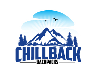 Chillback Backpacks logo design by AamirKhan