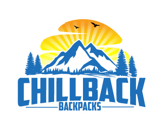 Chillback Backpacks logo design by AamirKhan