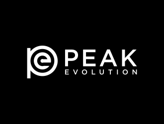Peak Evolution logo design by deddy