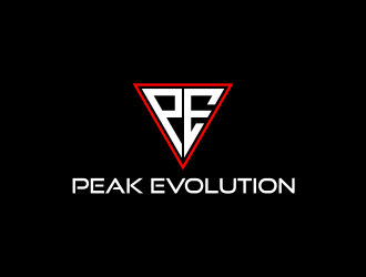 Peak Evolution logo design by Lafayate