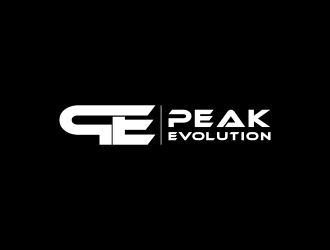 Peak Evolution logo design by tukang ngopi