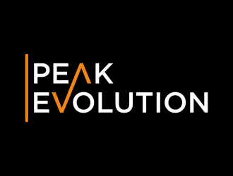 Peak Evolution logo design by p0peye