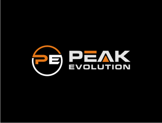 Peak Evolution logo design by BintangDesign