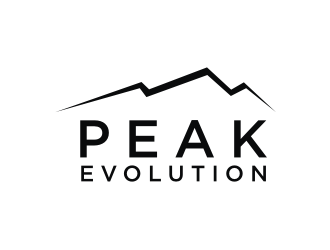 Peak Evolution logo design by mukleyRx