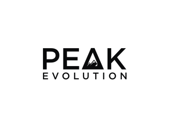 Peak Evolution logo design by muda_belia