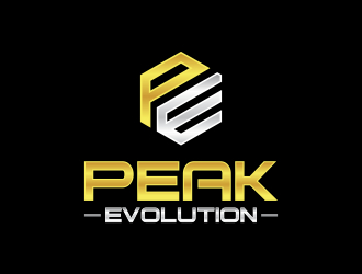 Peak Evolution logo design by javaz