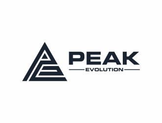 Peak Evolution logo design by Renaker