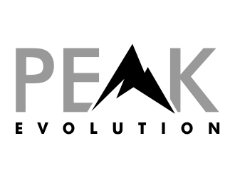 Peak Evolution logo design by cahyobragas