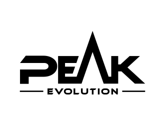 Peak Evolution logo design by cahyobragas