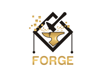 Forge logo design by cecentilan