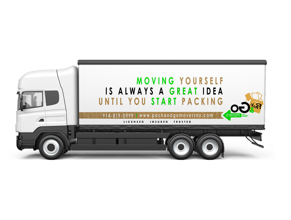 Pack & Go Movers  logo design by Niqnish