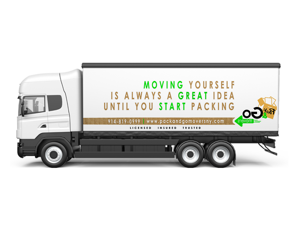 Pack & Go Movers  logo design by Niqnish