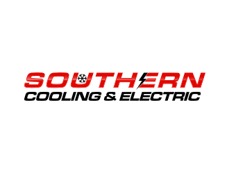 Southern Cooling & Electric logo design by ndndn