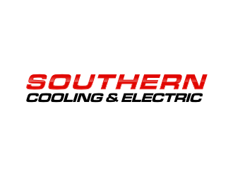 Southern Cooling & Electric logo design by ndndn
