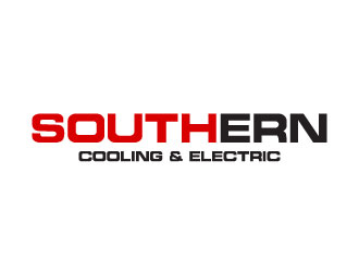 Southern Cooling & Electric logo design by aryamaity